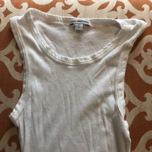 White James Perse Tank Top